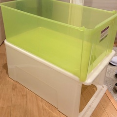 収納ケース　フェミーネ　14SS 66L  サイズ（約）／39✕66x30（H）cmの画像