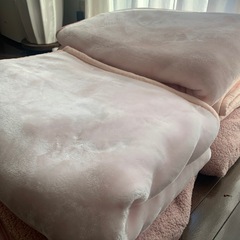ピンク　毛布　5枚　シングルの画像