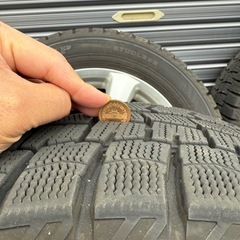 　【中古スタッドレス4本】205/55R16 DUNLOP WINTER MAX の画像