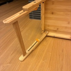 折りたたみ可能　ミニテーブルの画像