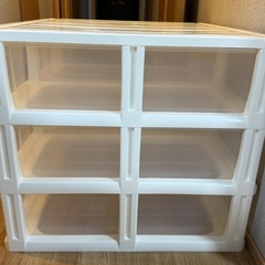 天馬　押入れ　収納ボックス　衣装ケース　大型　3段の画像