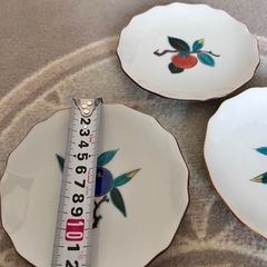 九谷焼き　小皿　3枚の画像