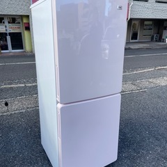 北九州市内配送無料　保証付き ハイアール Haier 冷凍冷蔵庫 Haier Global Series 148L 2ドア ホワイト JR-NF148Bの画像