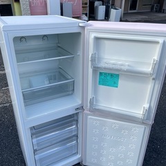 北九州市内配送無料　保証付き ハイアール Haier 冷凍冷蔵庫 Haier Global Series 148L 2ドア ホワイト JR-NF148Bの画像