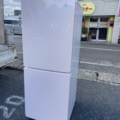 北九州市内配送無料　保証付き ハイアール Haier 冷凍冷蔵庫 Haier Global Series 148L 2ドア ホワイト JR-NF148Bの画像