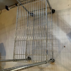 メタルラック　スチールラック　洋服掛け　収納の画像