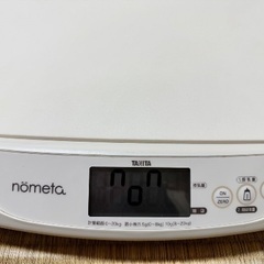 ★美品 TANITA nometa タニタ のめた 授乳量機能付ベビースケールの画像