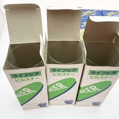 【未使用】レトログラス10個 サントリー ノベルティの画像