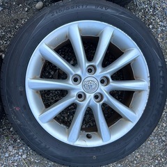 エスティマ　タイヤ状態良し　215/55R17 　４本の画像