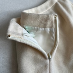 BEAUTY&YOUTH フレアスカート S アイボリーの画像