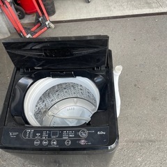 北九州市内配送無料　保証付き YWMT60H1 洗濯機 YAMADA SELECT6.0kg ブラックの画像