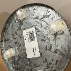 ブリキ缶 バケツ ゴミ箱 セットの画像