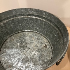 ブリキ缶 バケツ ゴミ箱 セットの画像