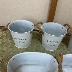 ガーデニング　セット　アンティーク　7点セット　ジョウロの画像