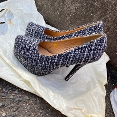 ★1 厚底 ヒール パンプスの画像