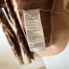 レオパード柄 ニット　#カーディガン ブラウン系の画像