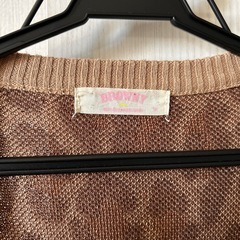 レオパード柄 ニット　#カーディガン ブラウン系の画像