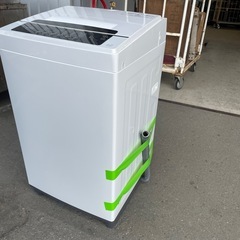 北九州市内配送無料　保証付き アイリスオーヤマ IRIS OHYAMA 全自動洗濯機 6.0kg 風乾燥 ホワイト IAW-T604Eの画像