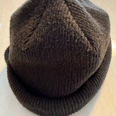RACAL ラカル Roll Knit CAP ロールニットキャップ ビーニー ブラック 日本製 ONE SIZE ユニセックスの画像