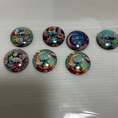 ラブブとスティッチのマグネットの画像