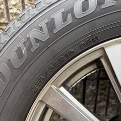 スタッドレスタイヤホイールセットの画像