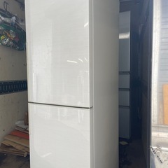 北九州市内配送無料　保証付き シャープSJ-PD27C-W 冷蔵庫 ホワイト系 [271L /2ドア /右開きタイプ]の画像