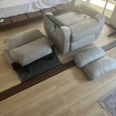 【2月初旬まで】電動リクライニングチェア 1人掛けソファの画像