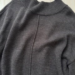 マタニティにも！dearful ゆったりニットワンピース　L Lサイズの画像