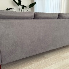 組み替えソファ/２〜3人掛け/グレー/シンプルの画像