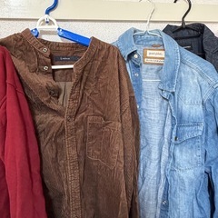 【今だけ20%OFF(計11点)】メンズ秋冬・春服まとめ売り（Lサイズ）GLOBAL WORK/Levi's他の画像