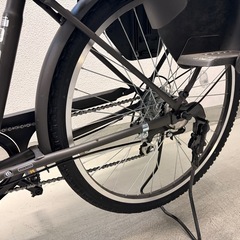【美品】26インチ 自転車／変速あり／後ろチャイルドシート付き／9月購入の画像