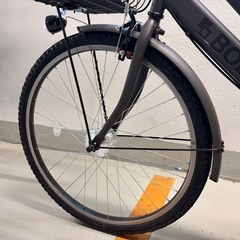 【美品】26インチ 自転車／変速あり／後ろチャイルドシート付き／9月購入の画像