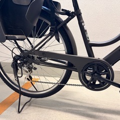 【美品】26インチ 自転車／変速あり／後ろチャイルドシート付き／9月購入の画像