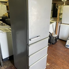 北九州市内配送無料　保証付き アクアAQR-36H-S 冷蔵庫 ミスティシルバー [355L /4ドア /右開きタイプ]の画像