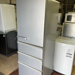 北九州市内配送無料　保証付き アクアAQR-36H-S 冷蔵庫 ミスティシルバー [355L /4ドア /右開きタイプ]の画像
