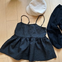 【引き取り限定】豪華6点セット✨フレアデニム・カーデ・キャミ・スカート・帽子・ベルトの画像