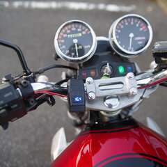 KAWASAKI★バリオスⅠ型★初期型フルパワー45馬力★実働★火の玉カラー★美車★イグニッションコイル電源16V化★リアブレーキ強化★18426kmの画像