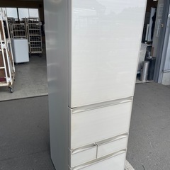 北九州市内配送無料　保証付き 東芝GR-J43GXVL(ZC) 冷蔵庫 クリアシェルホワイト [410L /5ドア /右開きタイプ] の画像