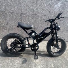 CYCOO GHOST 電動アシスト自転車ブラックの画像