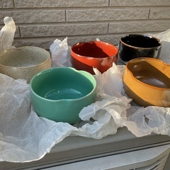 【美品】【レトロ】東武しんきん年金振込指定御礼 小鉢5個セットの画像