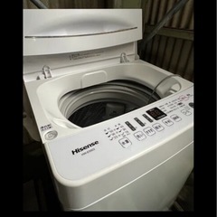 洗濯機ハイセンスHW-E5503　5.5kg 2020の画像