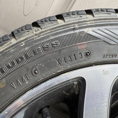 ダイハツ　ミラスタッドレス＆ホイール付き　165/55/14の画像