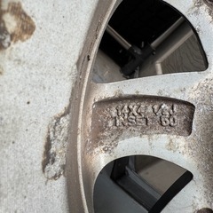 ダイハツ　ミラスタッドレス＆ホイール付き　165/55/14の画像