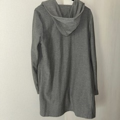 #LOCKHEAVEN フード付きロング #カーディガン グレーの画像