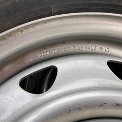 スタッドレスタイヤ、ホイール4本セット　145/80-13ウインターマックス02 
の画像