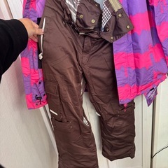 スノーウェア上下セットMサイズ＋手袋の画像