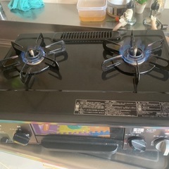 都市ガス用 ガスコンロの画像