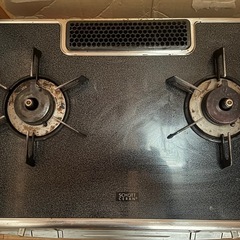 引き取り予定者決定 　リンナイ　ガステーブル　右強火　汚れてますの画像