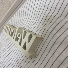 【結婚式で1度のみ使用】Welcome木のプレートの画像