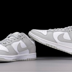 Nike Dunk Low グレー/ホワイトの画像
